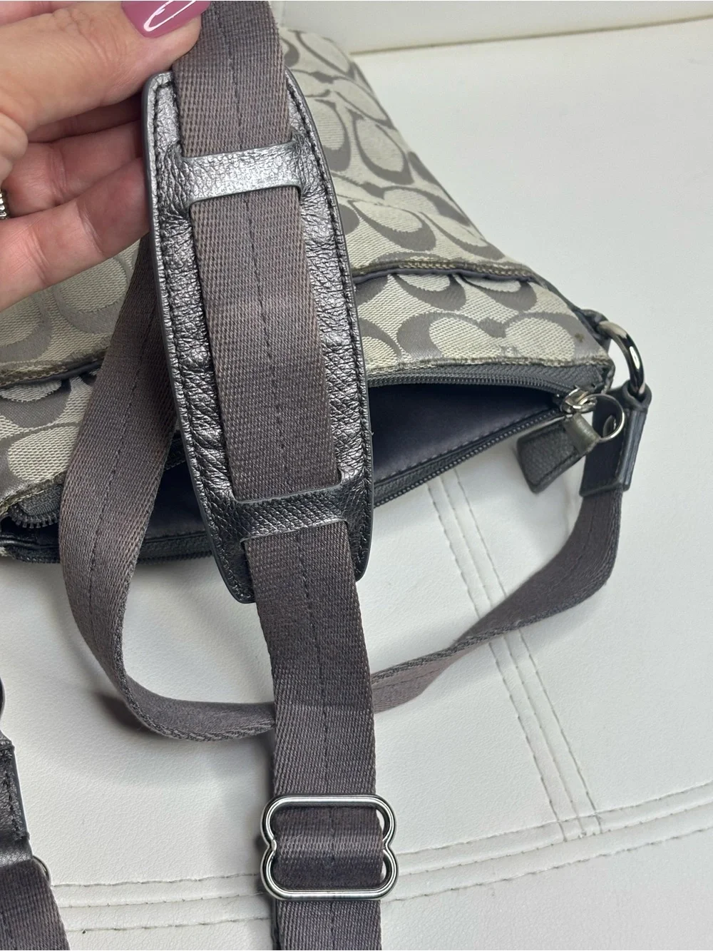 Coach signature canvas